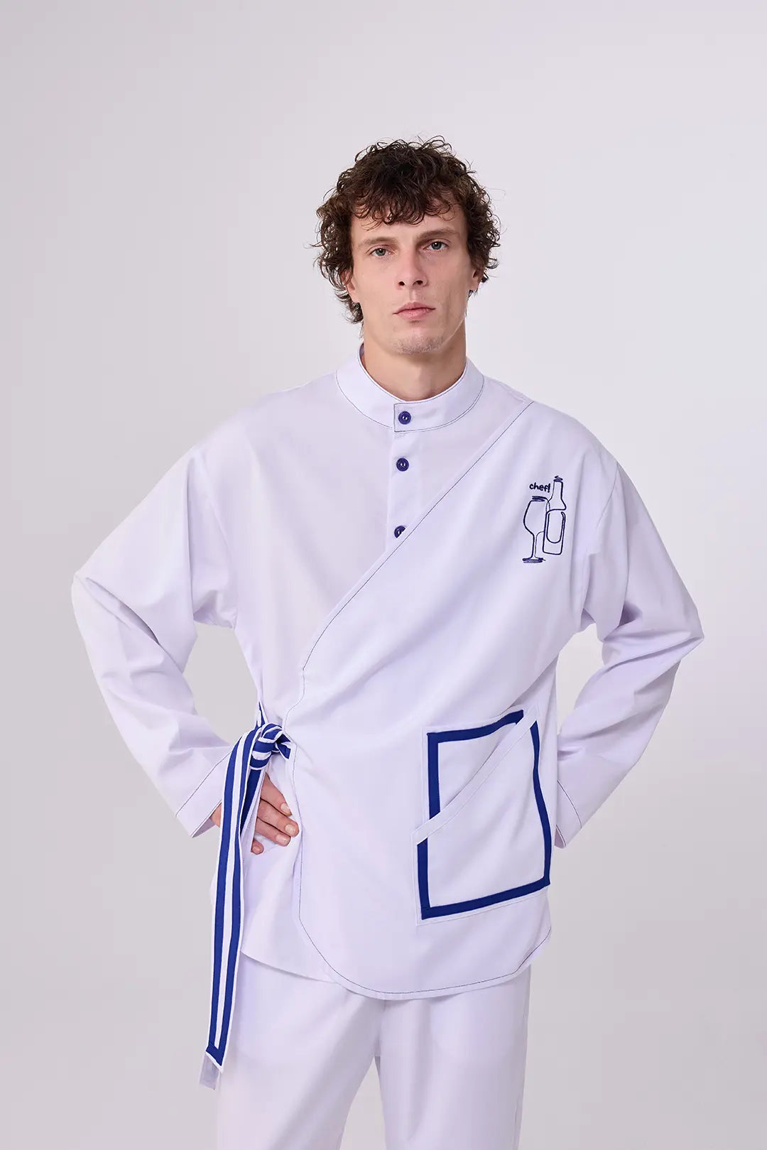 Custom Chef Jacket – ChefLine Wrap Style With Personalised Branding Options