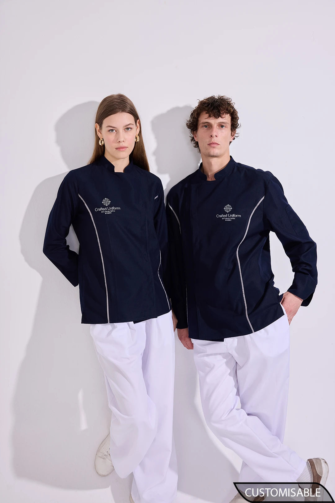 Custom Culinary Jacket – Modern Tailored Fit With Branding Options