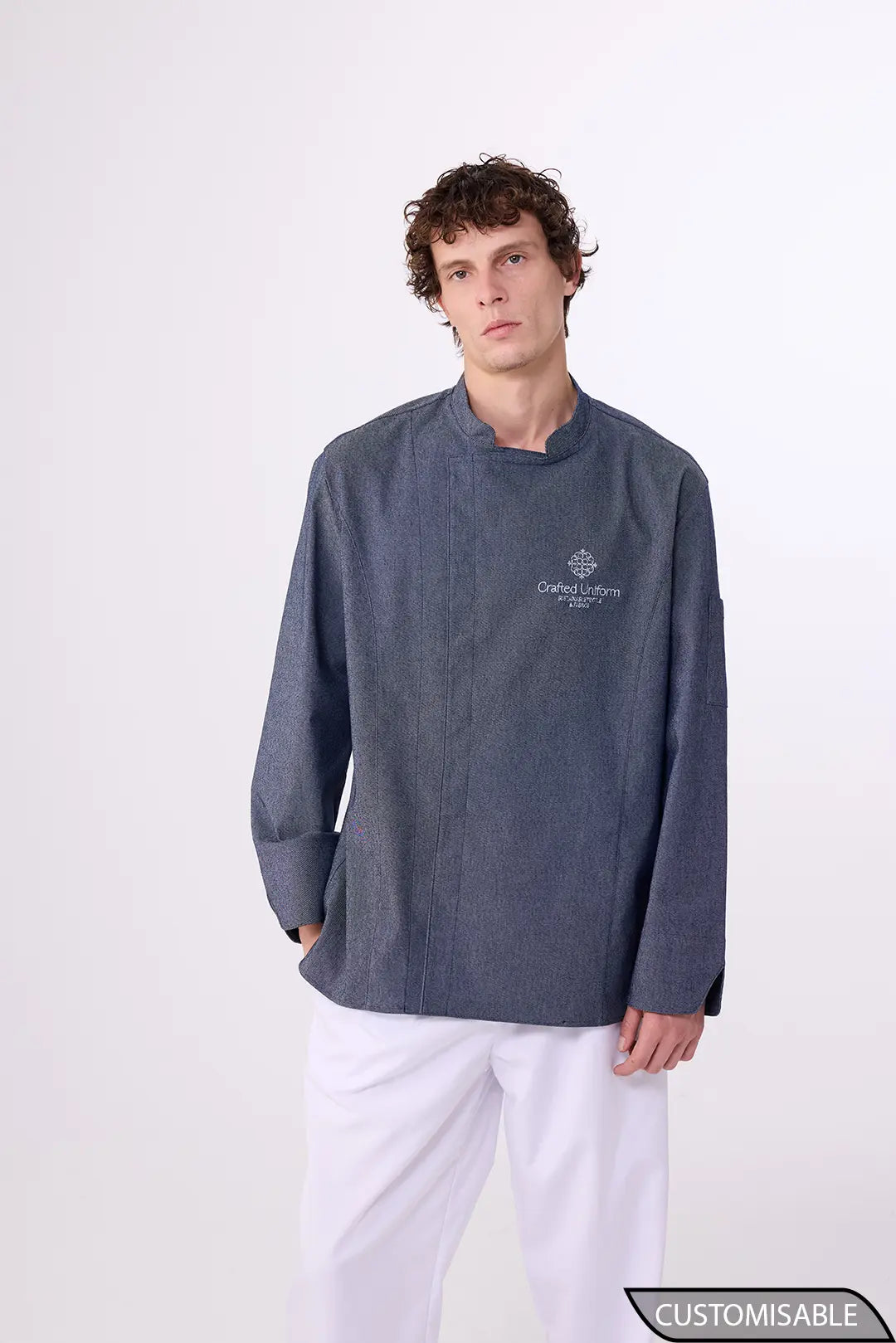 Custom Utility Chef Jacket – Tailored Modern Style With Functional Detailing