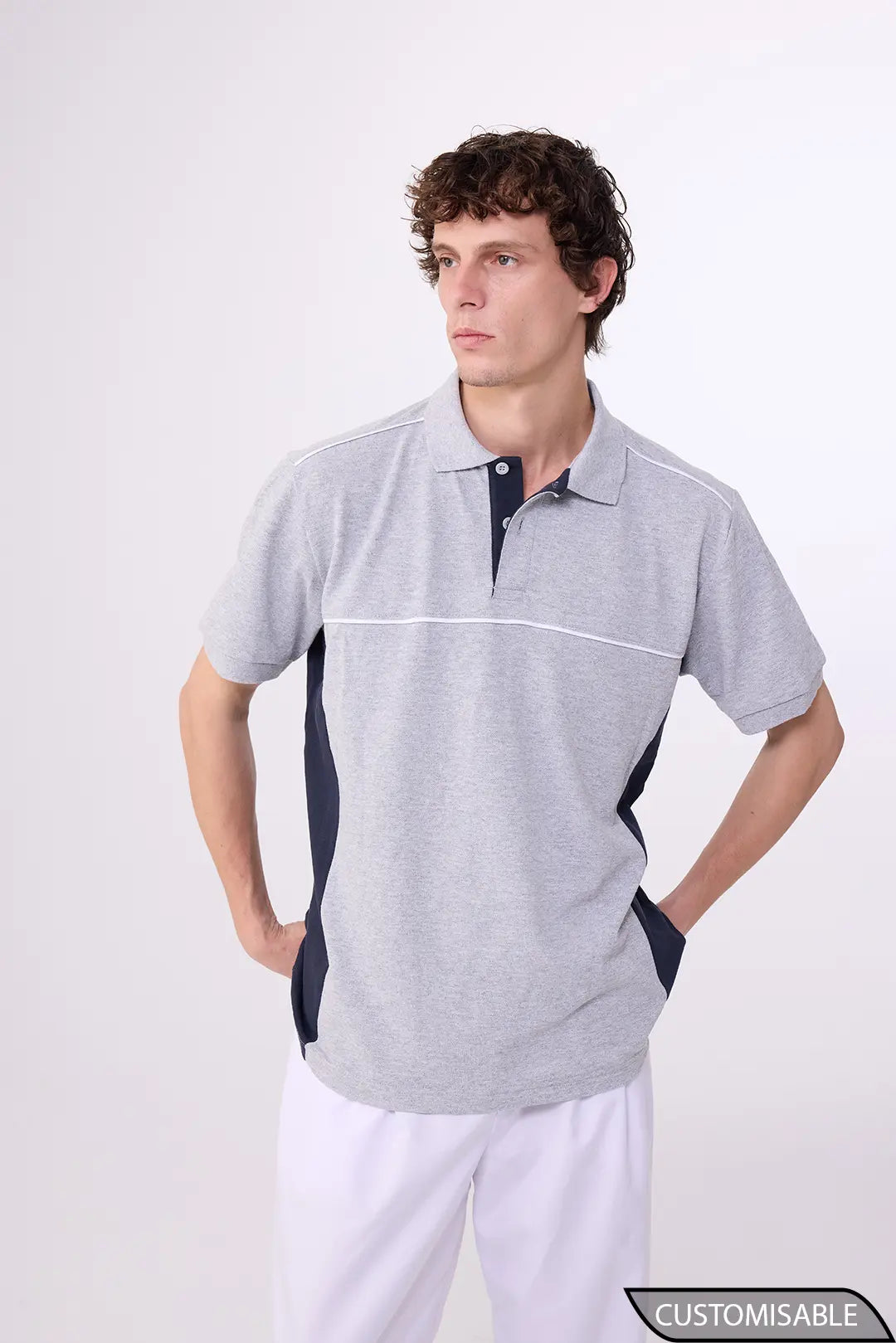Custom Workwear Polo Shirt – Tailored Professional Fit with Branded Options