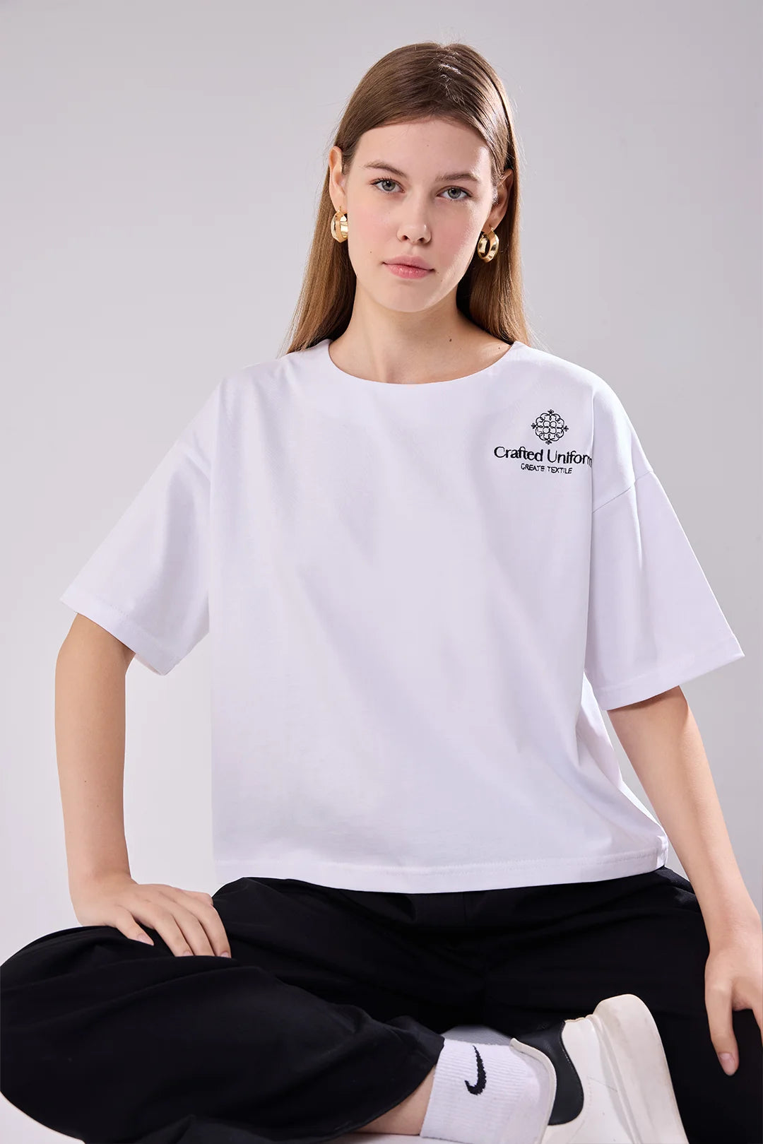 Crafted Uniforms Workwear T-Shirt Collection Custom Crew Neck Tee