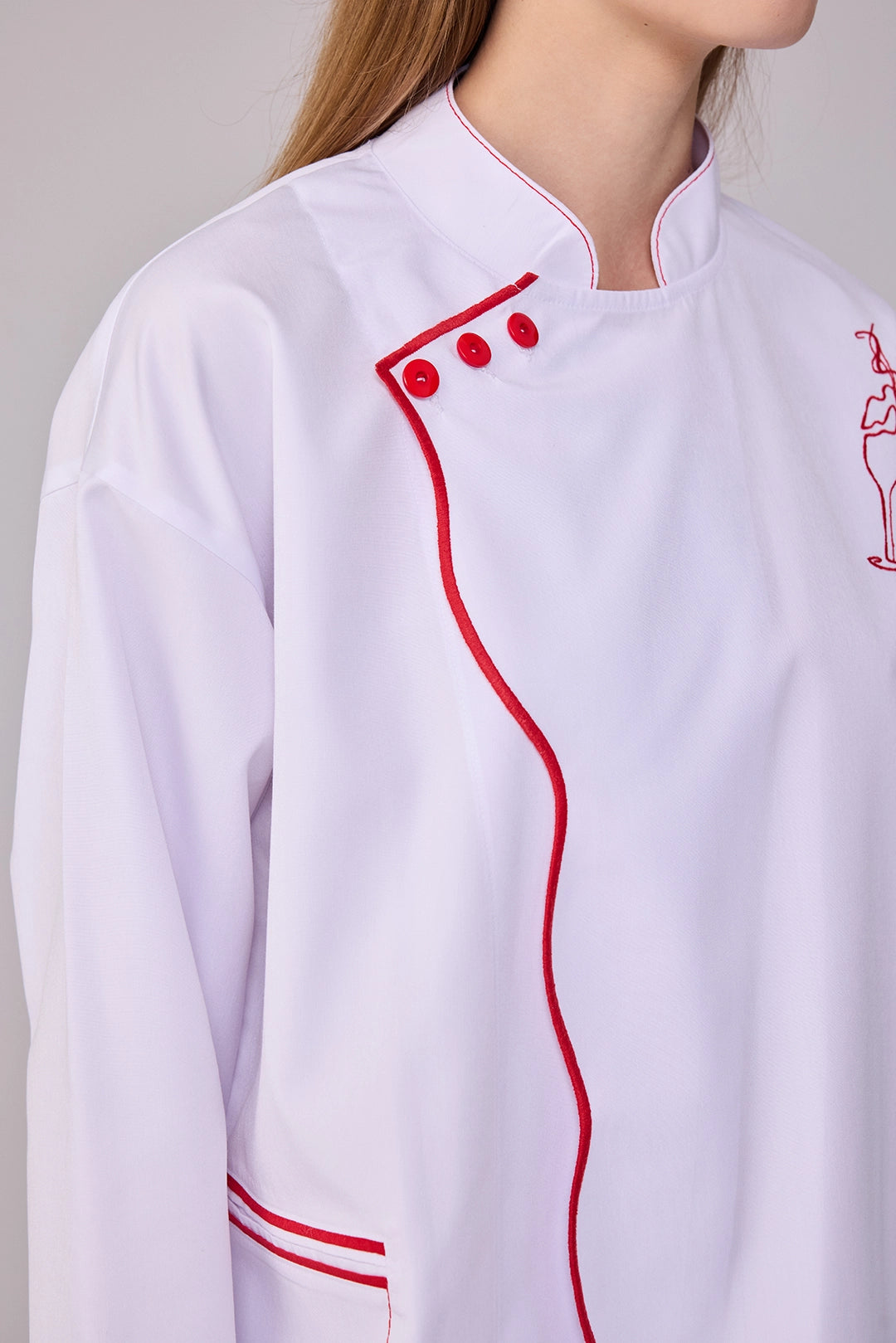 Custom Chef Uniform – Elegant Culinary Jacket for Professional Kitchens