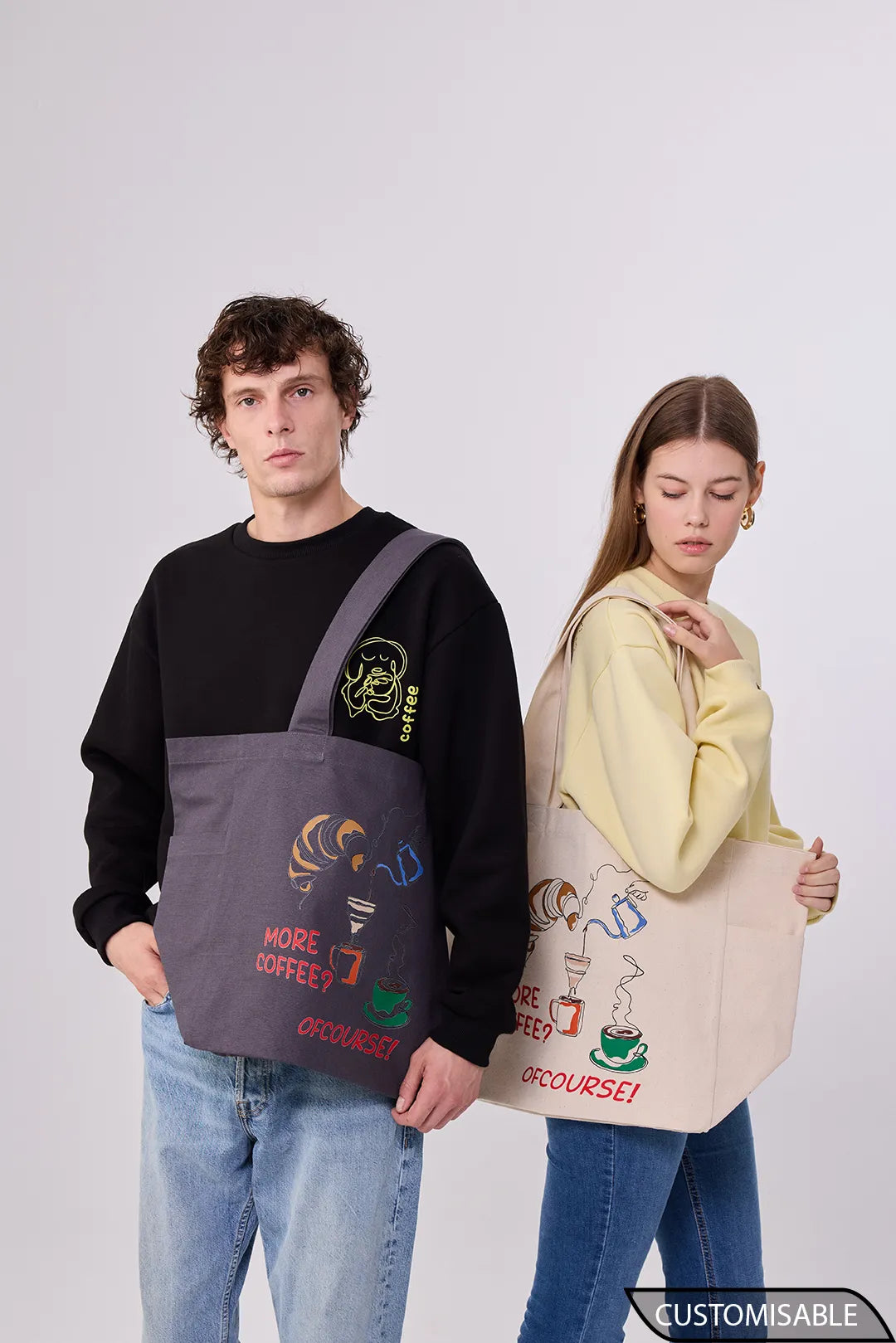 Custom Cloth Tote Bag – Personalised Branded Canvas Bag