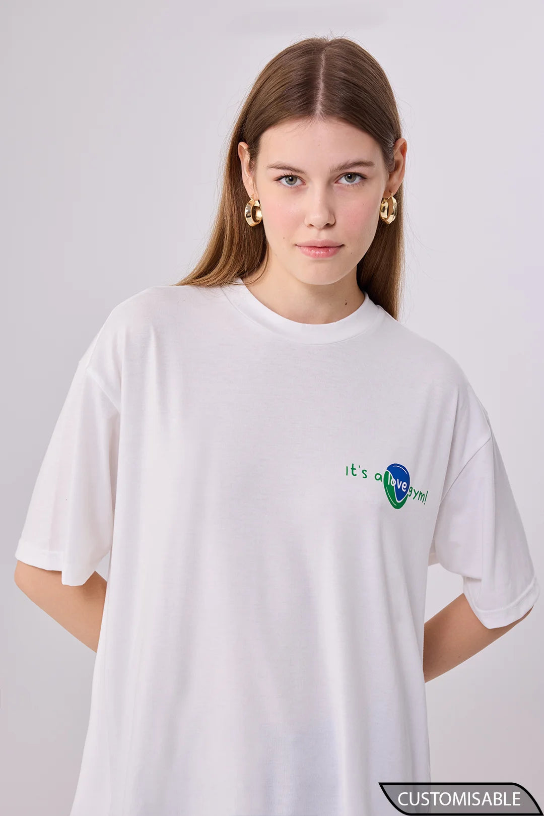 Custom Wimbledon Graphic T-Shirt – LoveGym Tennis-Inspired Print