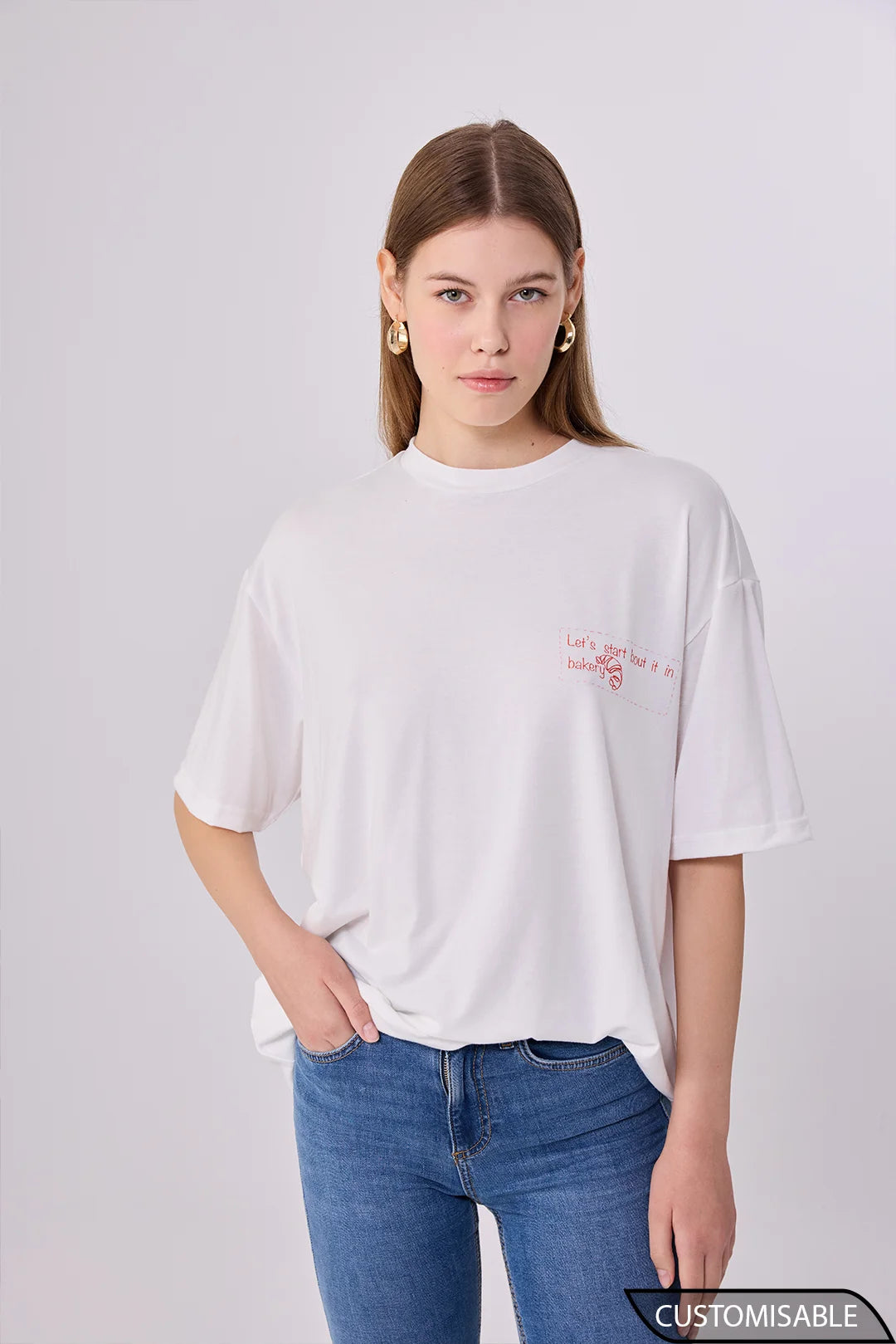 Custom Bakery Graphic T-Shirt – BakeStart Minimal Design Tee