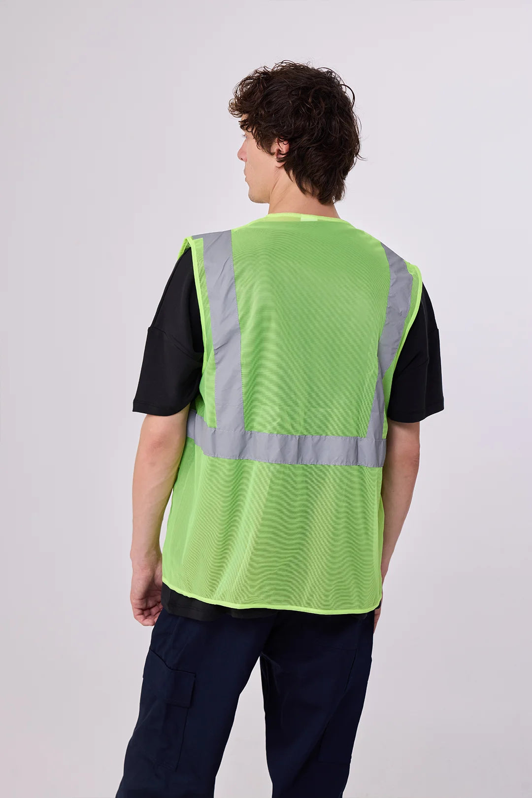 Custom Hi-Vis Safety Vest – Utility Reflective Workwear