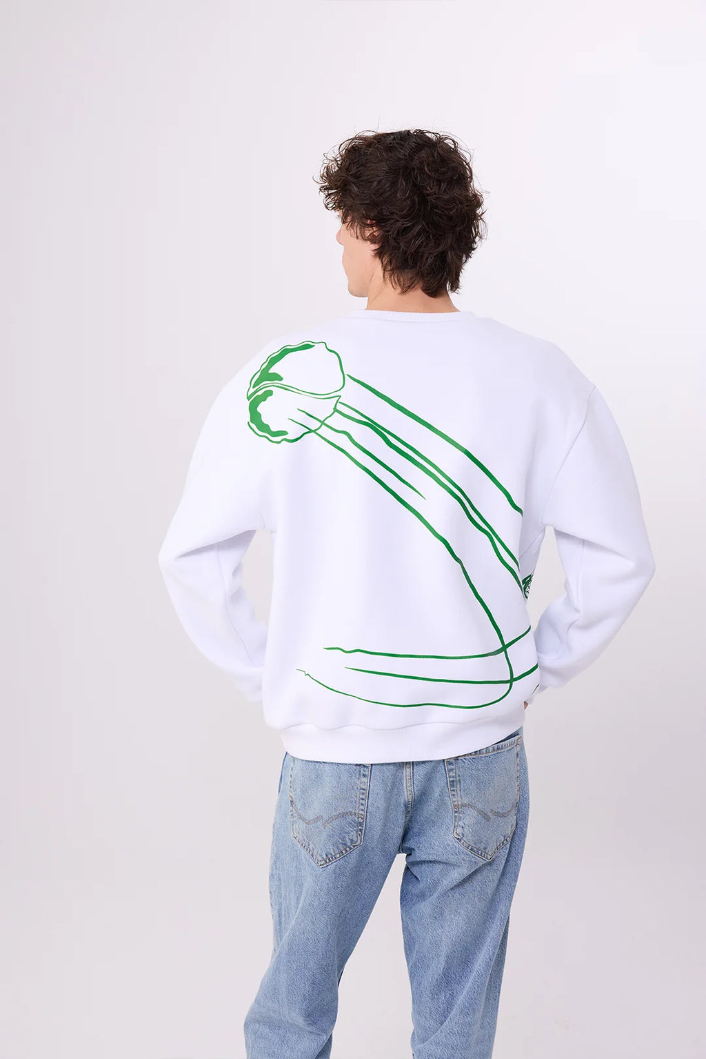 Custom Wimbledon Sweatshirt – CourtLine Graphic Crewneck